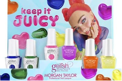 Gelish & Morgan Taylor Summer 2026 Keep It Juicy collection - MIXED 12PC Display