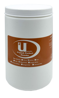 U2 French Perfect Acrylic Nail Powder Blush Pink - 24 oz
