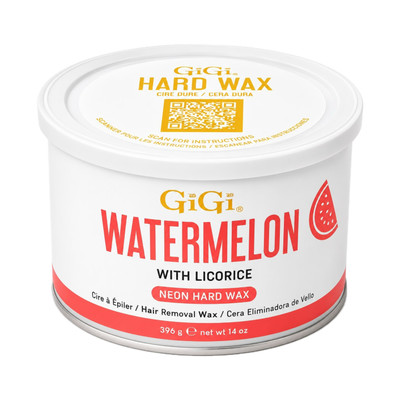 GiGi Neon Hard Wax Watermelon - 14oz