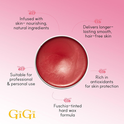 GiGi Neon Hard Wax Dragonfruit - 14 oz