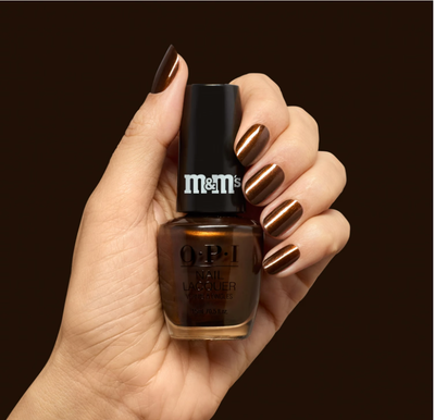 OPI x M&M'S Nail Lacquer Peanut Butter Me Up HRT07 - .5 oz fl