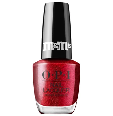 OPI x M&M'S Nail Lacquer Red-iculously Sweet HRT12 - .5 oz fl