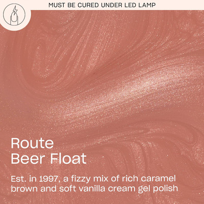 OPI GelColor Intelli-Gel Route Beer Float GCF043 - 0.5 oz (15 mL)