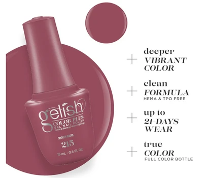 Gelish Color Plus Gel Nail Polish Smooth Mauve - 0.5 fl oz