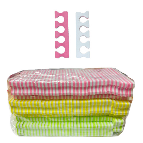 Foam Toe Separators Mixed Colors - 1000 Pairs