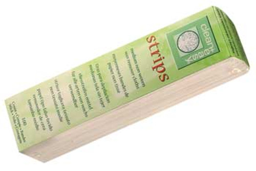 Clean + Easy Non-Woven Medium Strips - 100ct