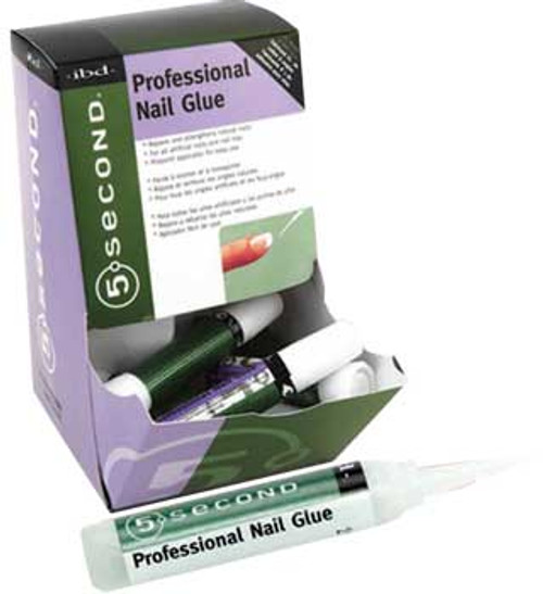 ibd 5 second Professional Nail Glue - 12pc