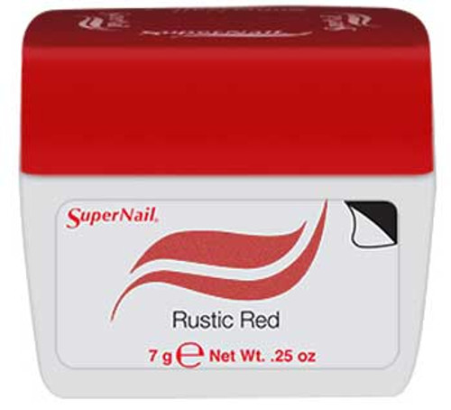 SuperNail Accelerate Soak Off Color Gel: Rustic Red - 7 g / .25 oz