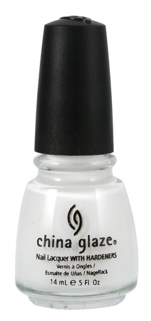 China Glaze Nail Polish Lacquer Snow - .5oz