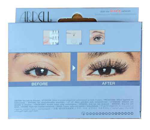 Ardell Duralash Individual Eyelashes No Knot Naturals - Long Black