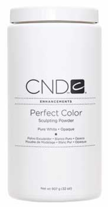 CND Perfect Color Sculpting Powder - Pure White Opaque 32 oz