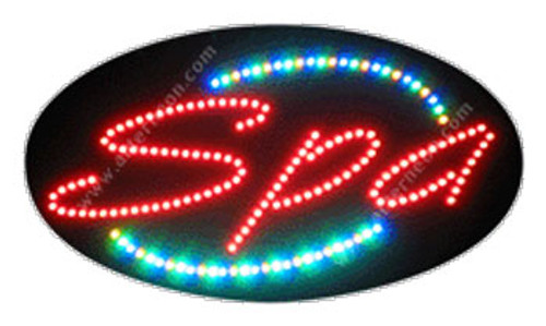 Animation & Flashing LED Sign - Spa Animation & Flashing LED Sign - Spa