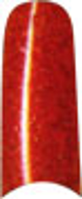 Lamour Color Nail Tips: Crimson Red Metallic - 110ct