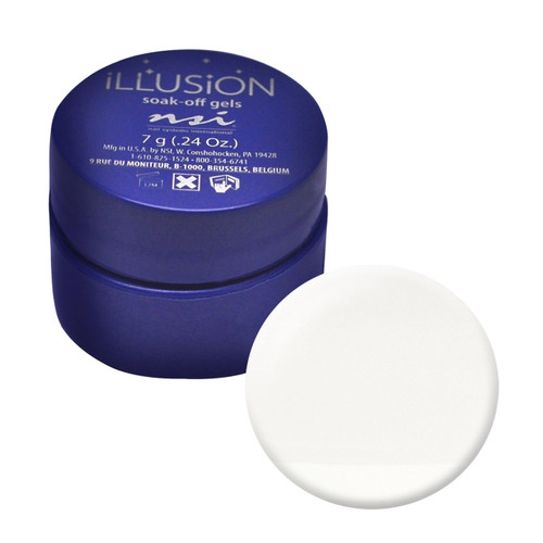 NSI Illusion Soak Off Color Gel - Dove - .25oz (7 g)