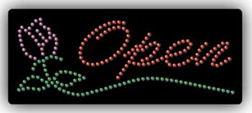 Electric LED Sign - Open 2433 Electric LED Sign - Open 2433