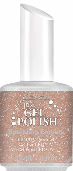ibd Just Gel Polish Sparkling Ember - .5oz