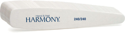 Nail Harmony 240/240 THIN Wooden Files - 25 ct