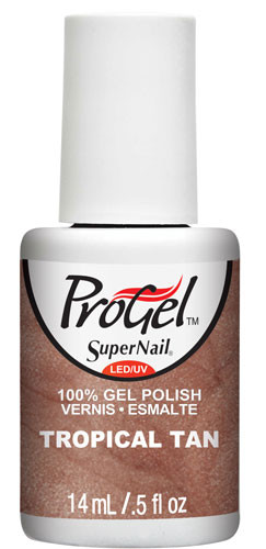 SuperNail ProGel Polish Tropical Tan - .5 fl oz / 14 mL