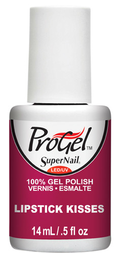 SuperNail ProGel Polish Lipstick Kisses - .5 fl oz / 14 mL