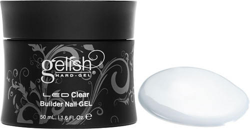 Gelish Hard Gel LED UV Clear Builder Gel - 1.6oz Gelish Hard Gel LED UV Clear Builder Gel - 1.6oz