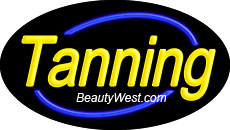 Neon Flashing Sign Tanning