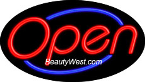 Neon Flashing Sign Open Neon Flashing Sign Open