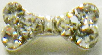 3D Rhinestones Crystal Nail Metal Charms B009