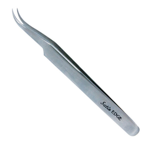 Satin EDGE Curved Tip Tweezer Satin EDGE Curved Tip Tweezer
