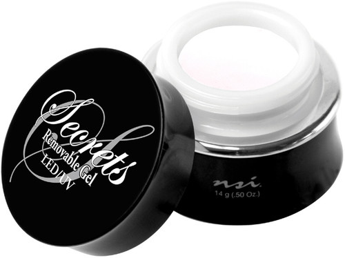 NSI Secrets Removable LED/UV Brush On White - 14 g (.5 Fl. Oz.) NSI Secrets Removable LED/UV Brush On White - 14 g (.5 Fl. Oz.)