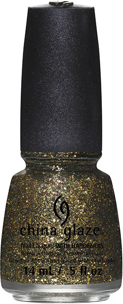 China Glaze Nail Polish Lacquer Bat My Eyes - .5oz.