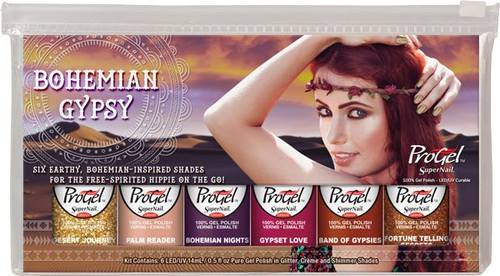 SuperNail Progel Polish Bohemian Gypsy - 6pc SuperNail Progel Polish Bohemian Gypsy - 6pc