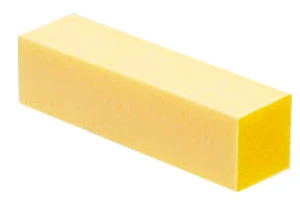 Yellow Nail Buffer - 4 Way - Grit 120