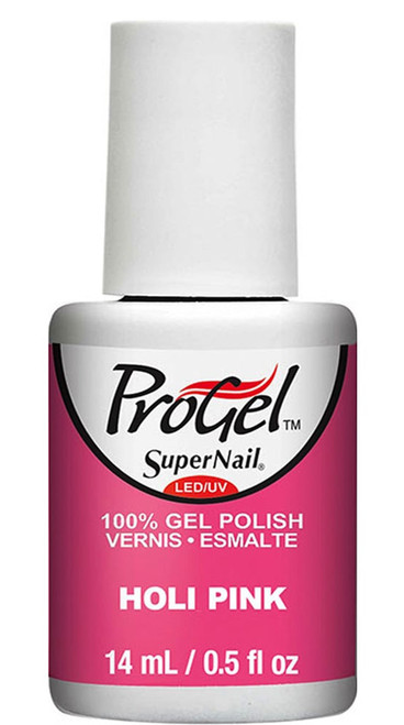 SuperNail ProGel Polish Holi Pink - .5 oz
