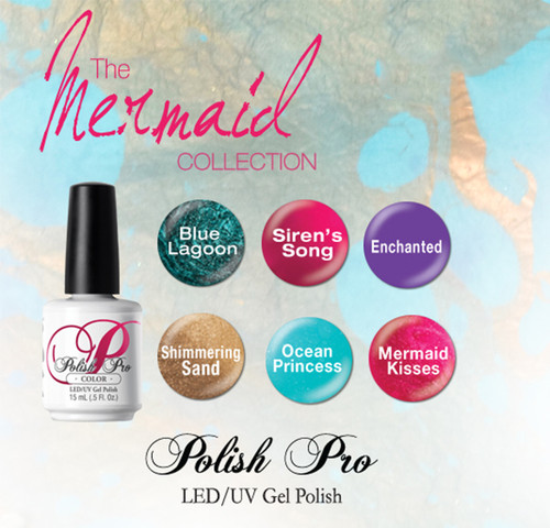 NSI Polish Pro The Mermaid 2016 Summer Collection (6 Colors) NSI Polish Pro The Mermaid 2016 Summer Collection (6 Colors)