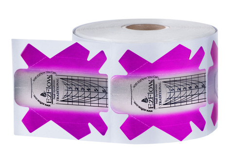 EzFlow Traditional Nail Forms - 500ct EzFlow Traditional Nail Forms - 500ct