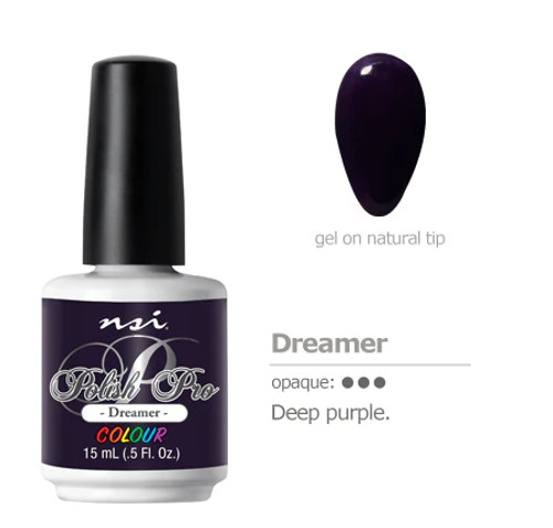 NSI Polish Pro Dreamer - 15 mL (.5 Fl. Oz.) NSI Polish Pro Dreamer - 15 mL (.5 Fl. Oz.)