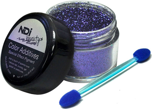 NDI beauty Metallic Glitter Lucious Lavender - .5oz