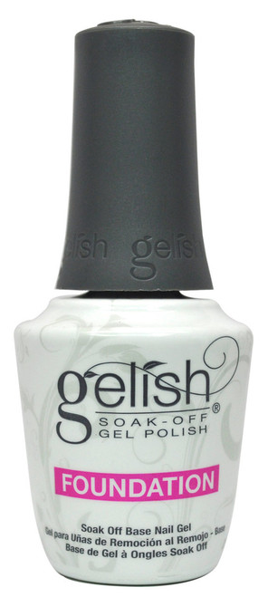 Gelish Soak OFF Gel Polish - FOUNDATION - 15 ml. 0.5 oz. Gelish Soak OFF Gel Polish - FOUNDATION - 15 ml. 0.5 oz.