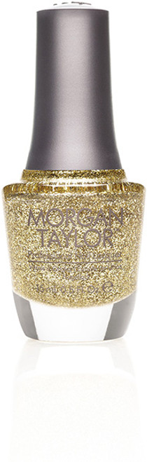 Morgan Taylor Nail Lacquer Glitter & Gold - .5oz