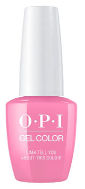 OPI GelColor Lima Tell You About This Color! 0.5 Oz / 15 mL