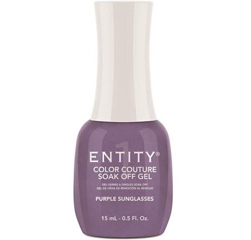 Entity Color Couture Soak Off Gel PURPLE SUNGLASSES - 15 mL / .5 fl oz