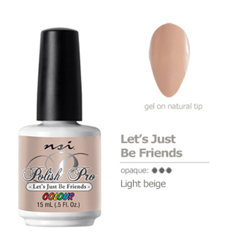 NSI Polish Pro Let’s Just Be Friends - 15 mL (.5 Fl Oz)