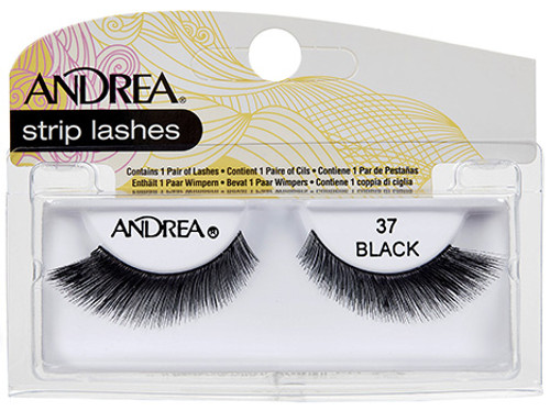 Andrea Strip Lashes - 37 Black Andrea Strip Lashes - 37 Black