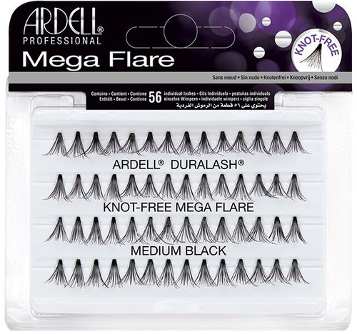 Ardell Duralash Mega Flare - Knot-Free Mega Flare Medium Black