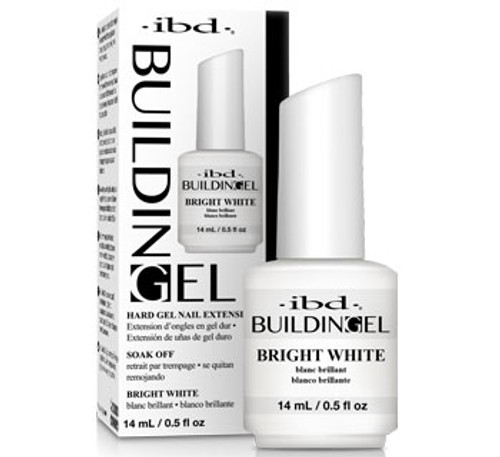 ibd Brush-On Building Gel Bright White - 14 mL / .5 fl oz ibd Brush-On Building Gel Bright White - 14 mL / .5 fl oz