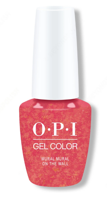 OPI GelColor Mural Mural on the Wall - .5 Oz / 15 mL