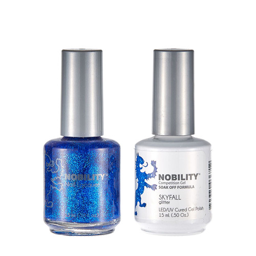 LeChat Nobility Gel Polish & Nail Lacquer Duo Set Skyfall - .5 oz / 15 ml