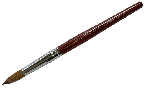 Bellagio Kolinsky Nail Brush OVAL # 22 Bellagio Kolinsky Nail Brush OVAL # 22