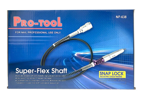 Pro-Tool Super Flex Shaft 3/32" Shank Snap Lock