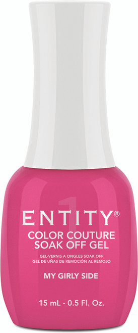 Entity Color Couture Soak Off Gel MY GIRLY SIDE - 15 mL / .5 fl oz